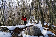 74 Nella faggeta pestiamo la neve